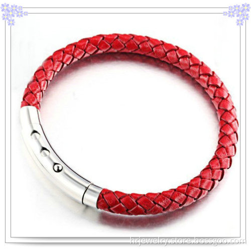 Women Fashion Leather Bracelet for Magnetic Bracelet (HR0509)